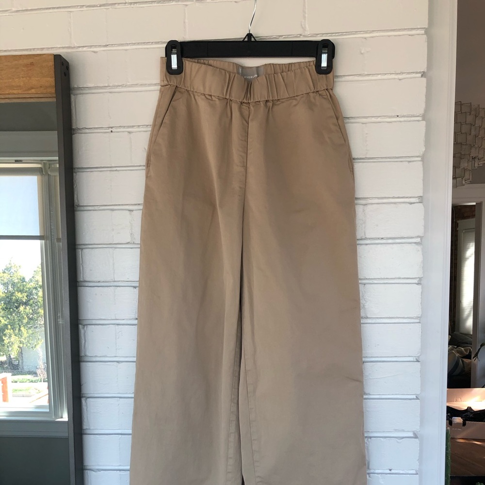 NEW Everlane Easy Straight Leg Chino Khaki Sz 2
